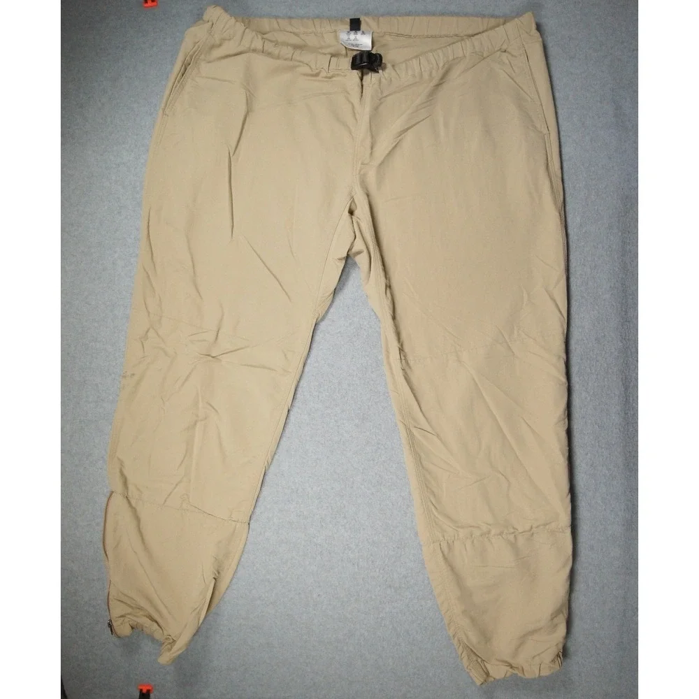 Vintage Patagonia Pants Mens XLarge Beige Belted Hike Camp Outdoors Casual